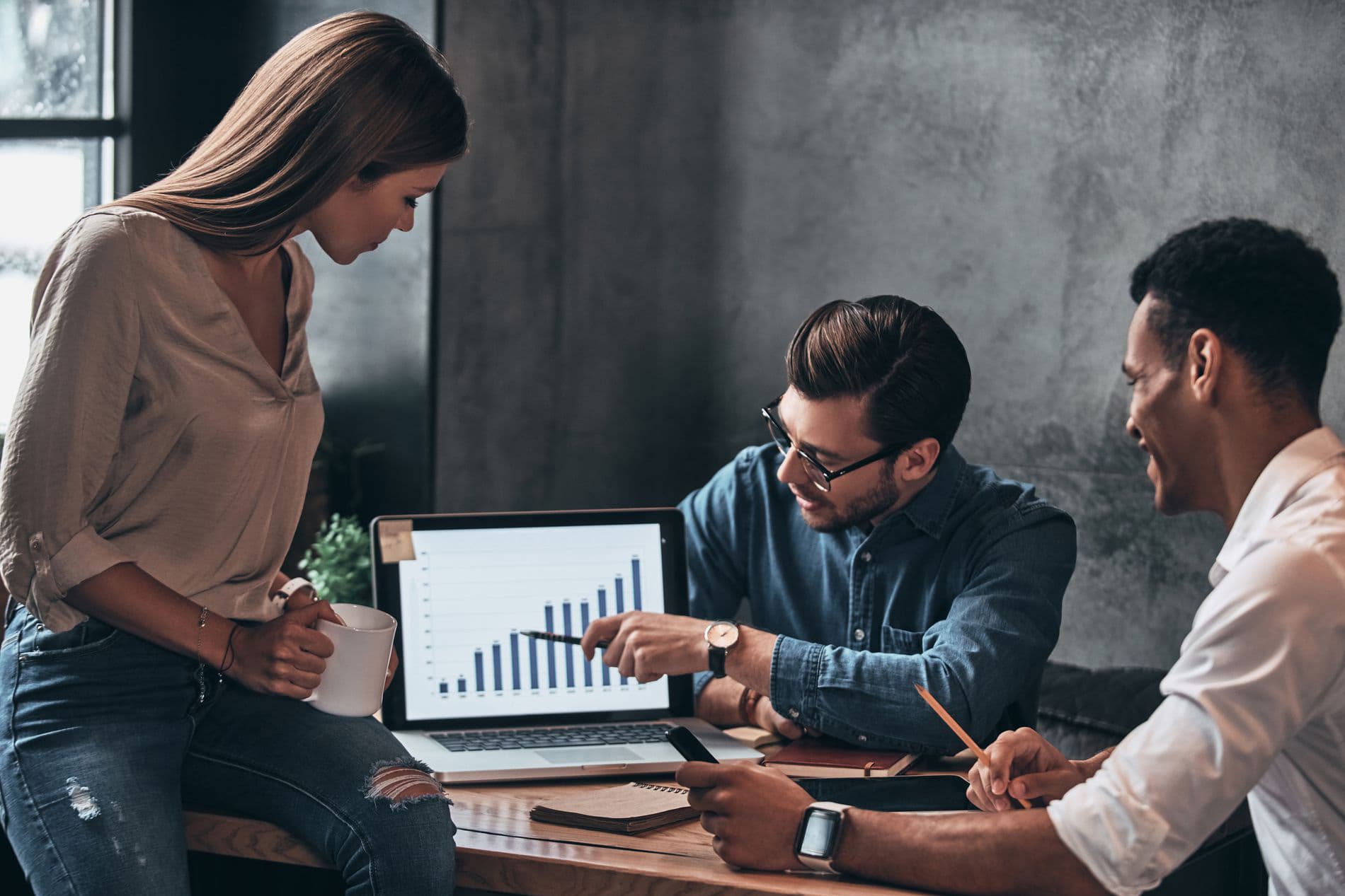 The Motta Consulting team working with clients